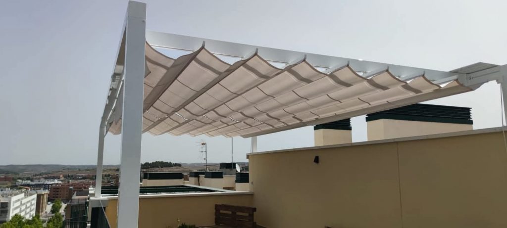 pérgolas modelo Ibiza Gaviota